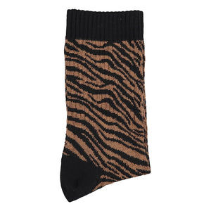 Piupiuchick - Zebra Çorap | Siyah
