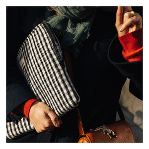 Gabrielle Paris - Plaid Laptop Sleeve | Black