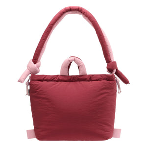 Olend - Ona Soft Bicolore Bag | Cherry Red