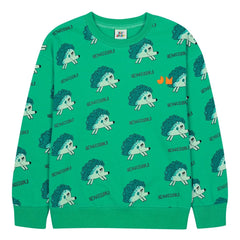 Jelly Mallow - Hedgehog Sweatshirt | Green