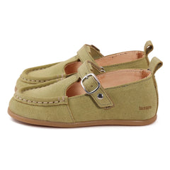 Lazare - Baby Olive Suede | Almond Green