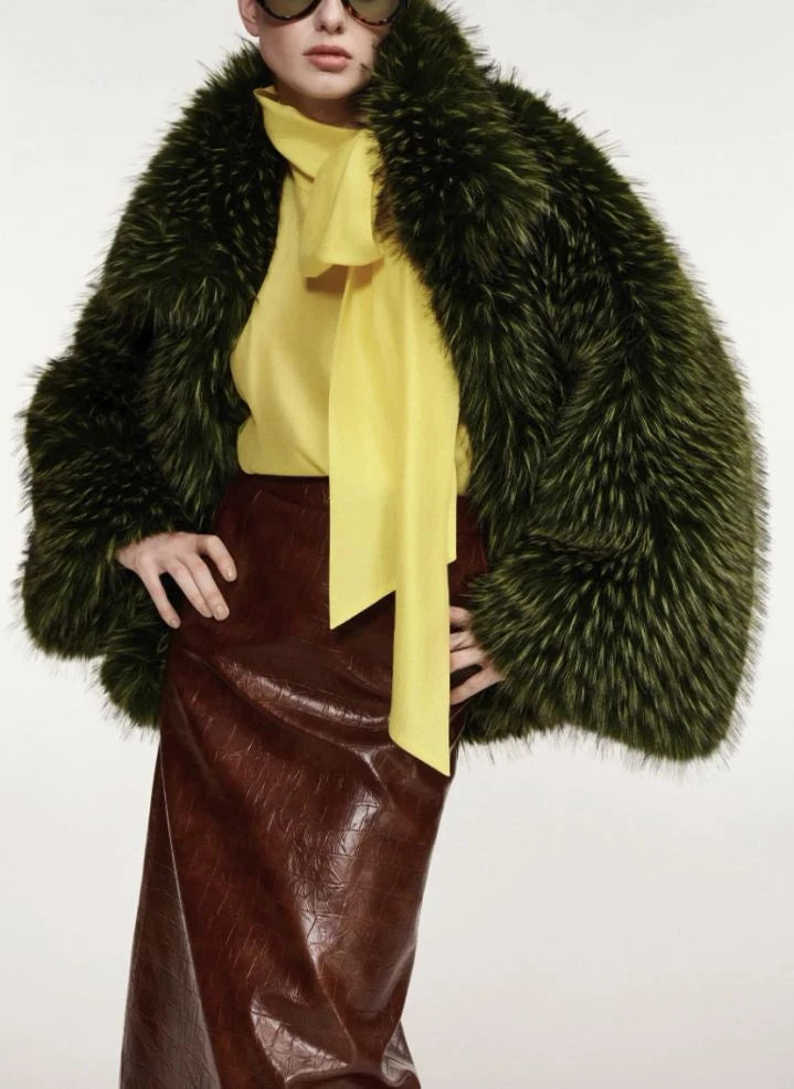 Essentiel Antwerp - Kastanje Coat | Forest Green