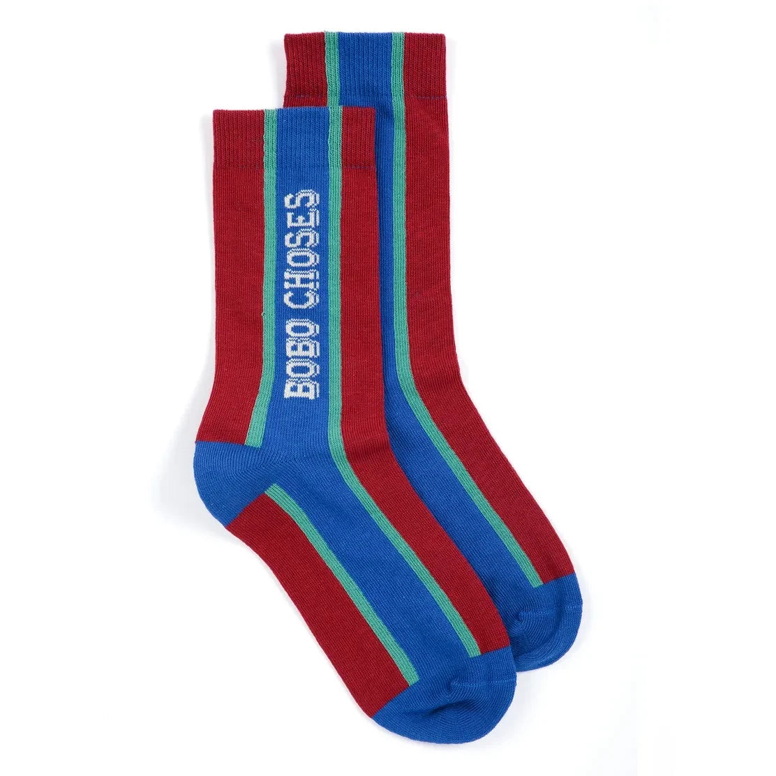 Bobo Choses - Striped Socks Bobo Choses Organic Cotton | Maroon