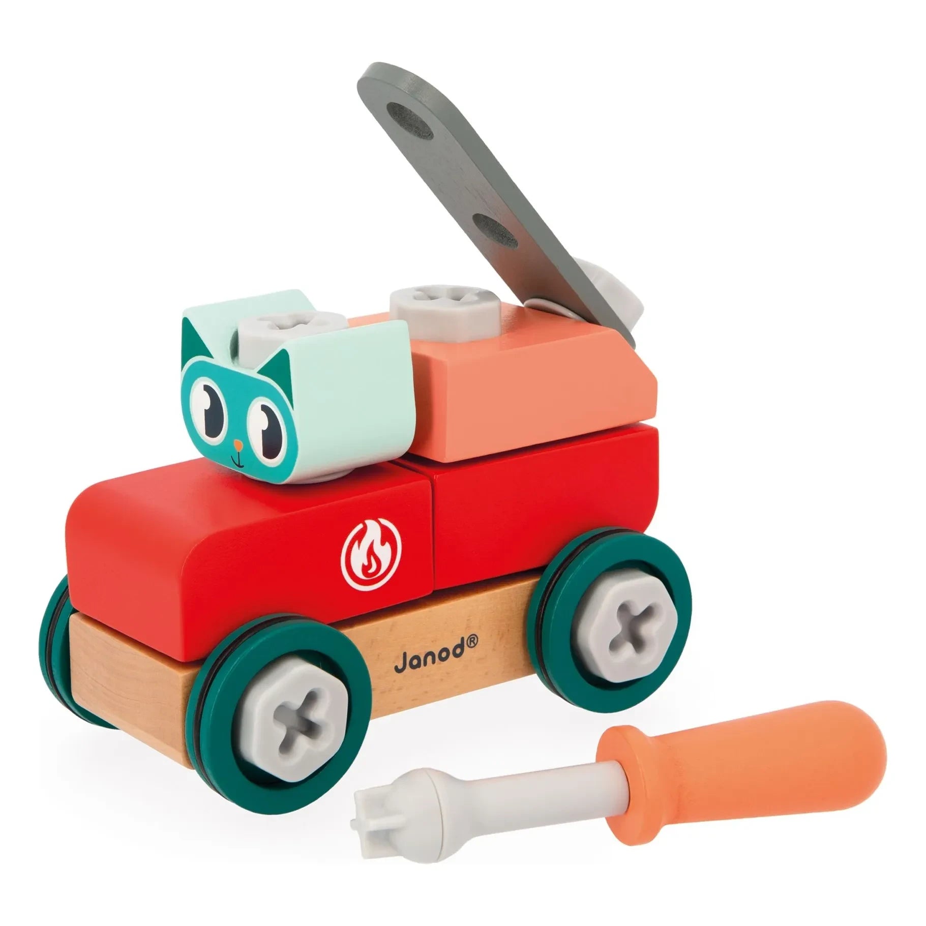 Janod - DIY Car Cat