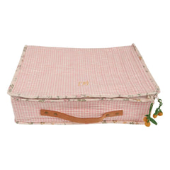 Emile et Ida - Large Vichy Storage Box | Pink