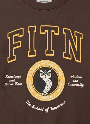 Finger in the nose - Alma Sweatshirt | Brown