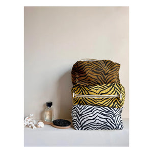 Rose in April - Vic Zebrou kozmetik çantası | Ekru