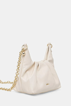 Furla Delia Mini Shoulder kadın deri crossbody çanta