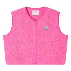 American Vintage - Hoktown Sleeveless Vest | Fluorescent Pink