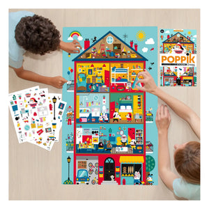 Poppik - Graou Sticker Poster