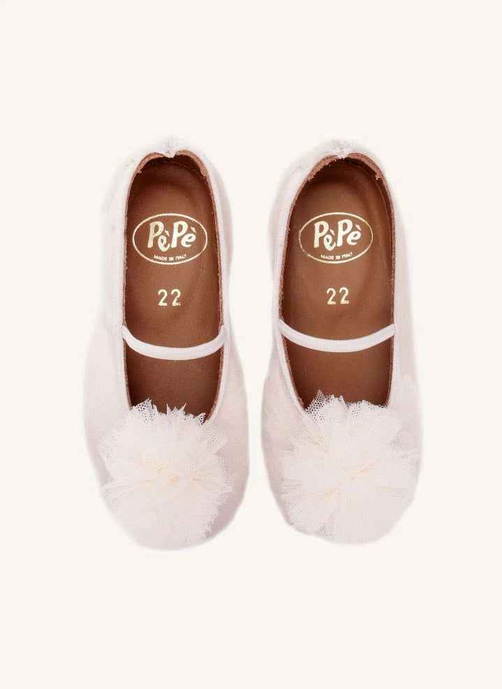 Pèpè - Pom-pom Ballet Flats