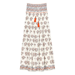 M.A.B.E. - Stella Cotton Skirt | Ecru
