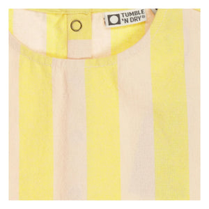 Tumble N'Dry - Primavera Striped T-Shirt Dress | Yellow