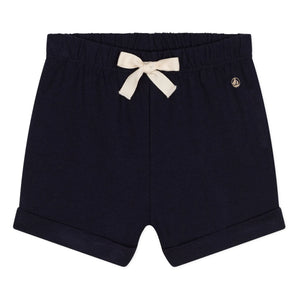 Petit Bateau - Micro Jersey Shorts | Navy Blue