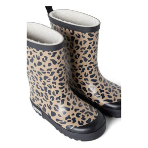 Liewood - Mason Leopard Rain Boots | Brown