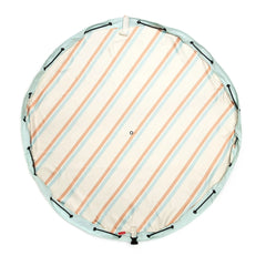 Play and Go - Noomad Outdoor Bag / Mat - Stripes | Light Blue