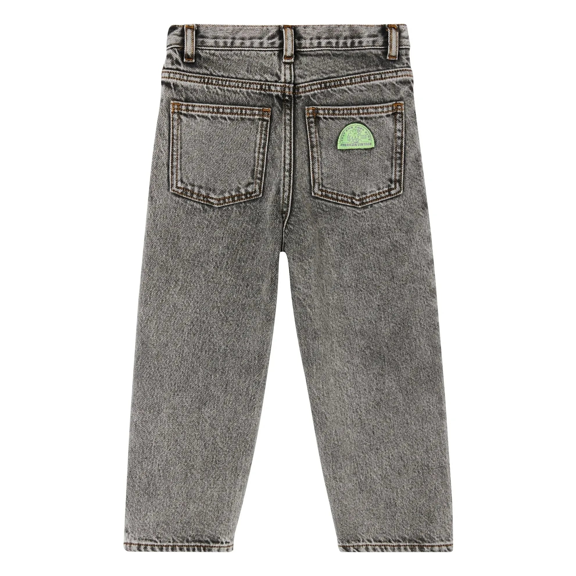 American Vintage - Straight Fit Jeans | Dark Gray Denim
