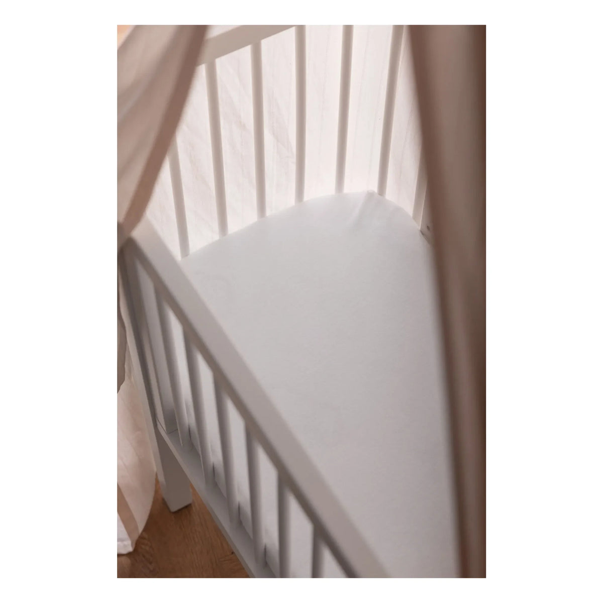 Sebra - Crib Sheet | White