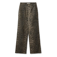 Sofie Schnoor - Jean Siennasy Leopar | Kahverengi
