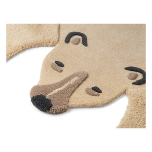 Ferm Living Kids - Embossed Polar Bear Rug | Off White