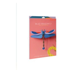 Studio Roof - Dragon Fly Duvar Dekoru | Mavi