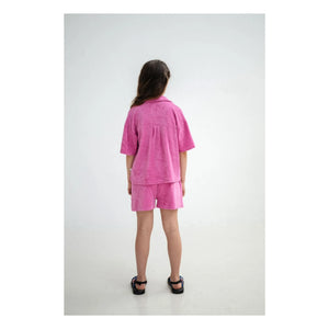 Repose AMS - Organic Cotton Towel Shirt | Pink
