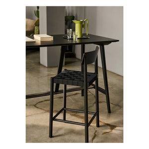 & Tradition - Betty TK15 Black Strap Ash Bar Stool 75 cm | Black