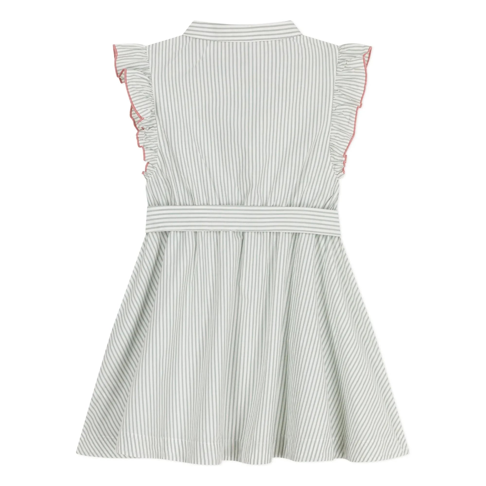 Petit Bateau - Blotilde Organic Cotton Poplin Dress | White