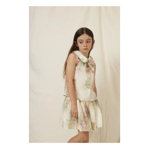 Bebe Organic - Top Nœud Paris Aquarelle | Ekru