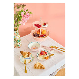 Rice - Metal cake stand | Pink