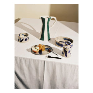 Serax - Sophia dinner plates, Marie Michielssen - Set of 4 | Blue
