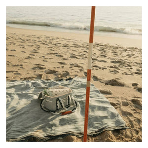 Business & Pleasure Co. - Perforated Beach Towel | Green