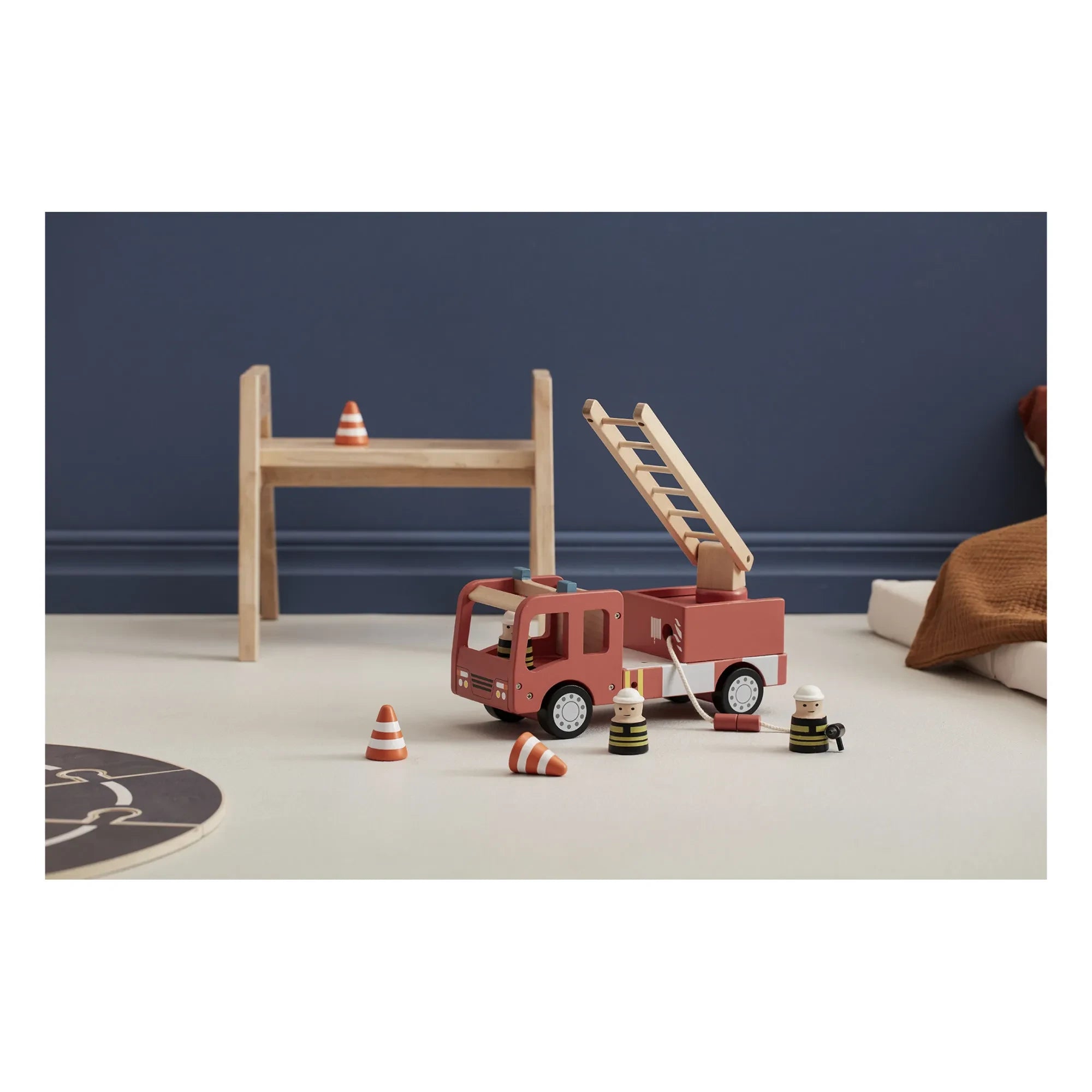 Kid's Concept - Fire Truck Toy | Red