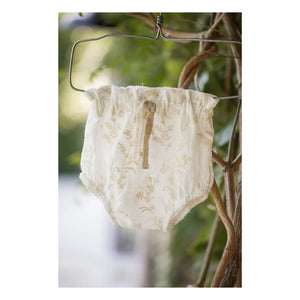 1+ in the family - Ulia Embroidered Bloomer | Ecru