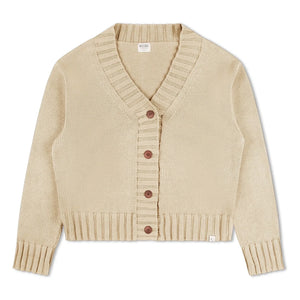 Matona - Organic Cotton Cardigan | Cream