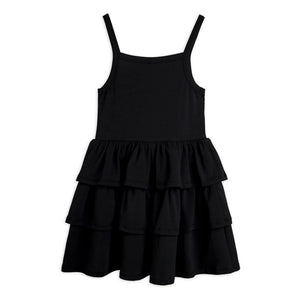 Mini Rodini - Planet Organic Cotton Dress | Black