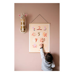 Ma petite vie - Numbers Educational Poster