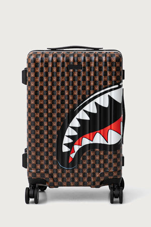 Sprayground - Sharks in Paris Brown Suitcase 910CL327NSZ