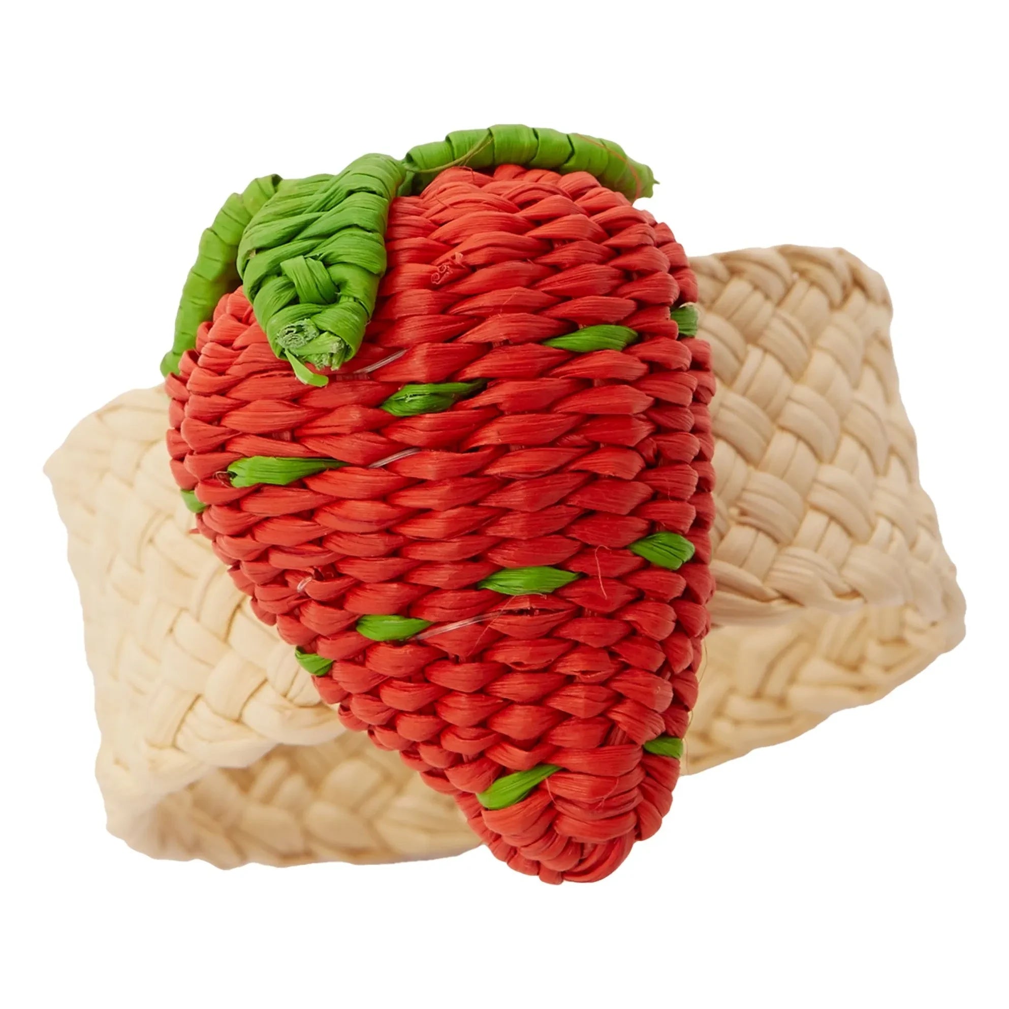 Coro Cora - Strawberry Napkin Ring | Red