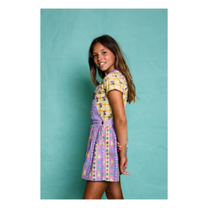 Favorite People - Salopet Dress Panna Cotta Fruits | Purple