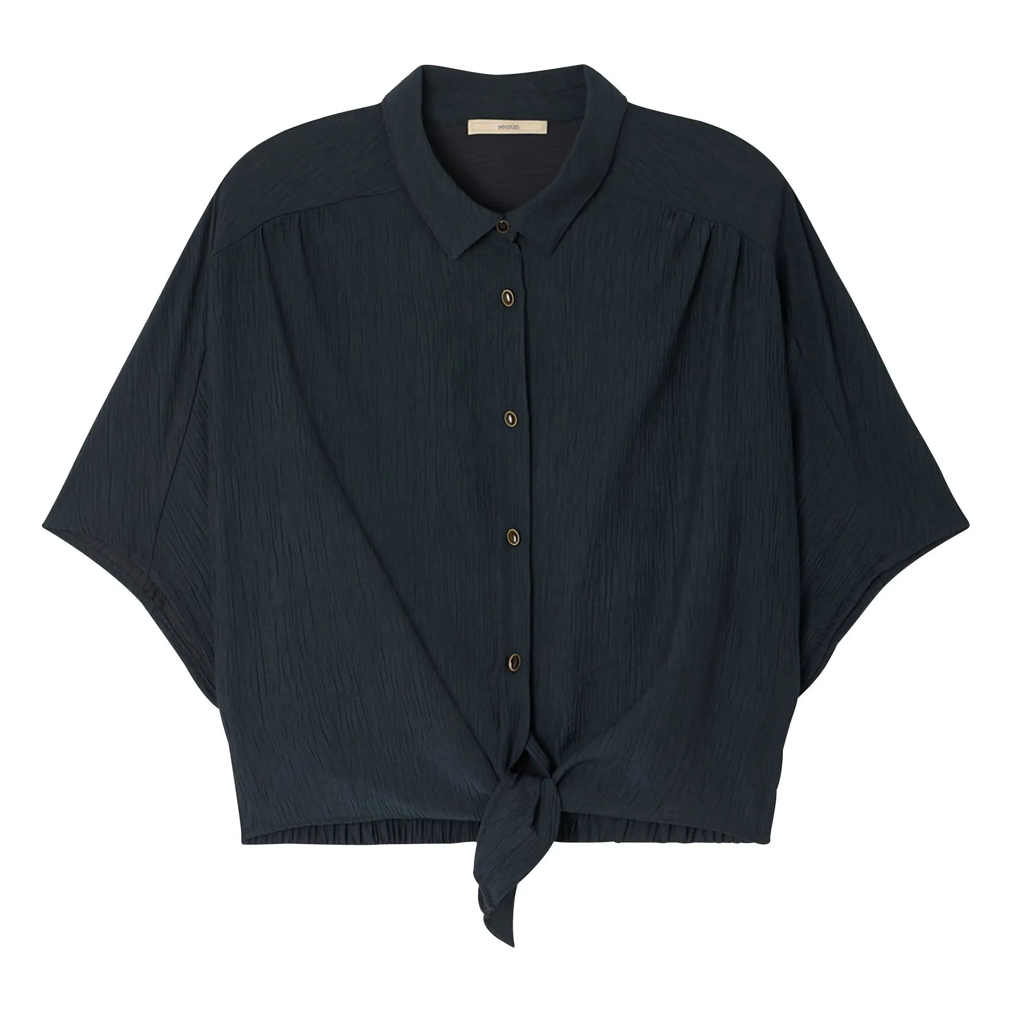 Sessùn - Alfassa Blouse | Dark Gray