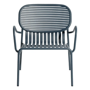 Petite Friture - Weekend Armchair - 2-Piece Set | Gray Blue