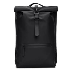 Rains - Rolltop Backpack | Black