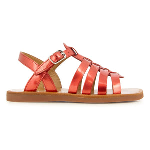 Pom d'Api - Plagette Strappy Sandals | Red