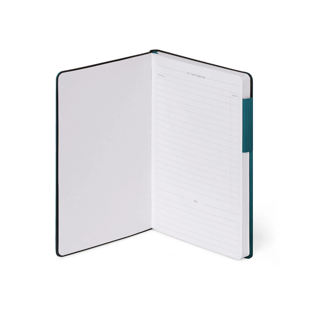 Legami - Dotted Monochrome Soft Cover Notebook - Deep Teal - My Notebook