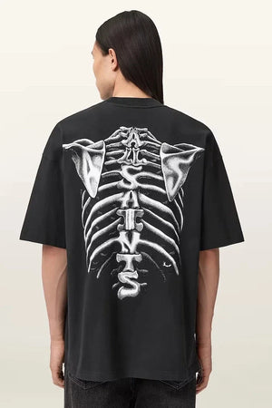 AllSaints ANATOMICA Pamuk Tişört