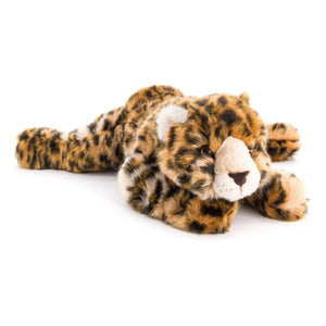 La Pelucherie - Sasha Leopard Plush 35 cm | Brown
