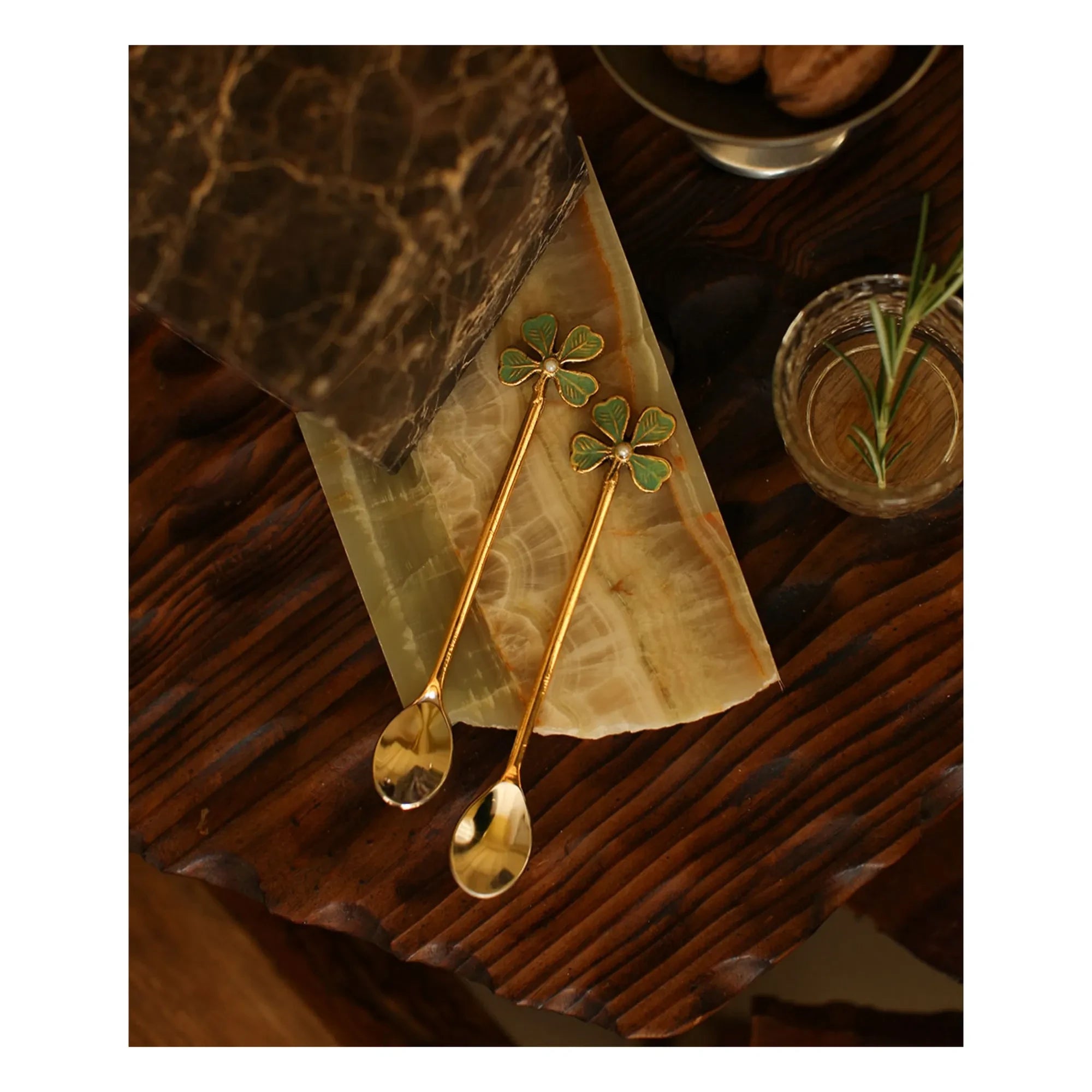 Doing Goods - Coffee Spoons - Set of 2 | Gold