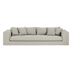 Panac Edition - Bellechasse 3-Seater Sofa, Cotton and Linen - 245 cm | Perle