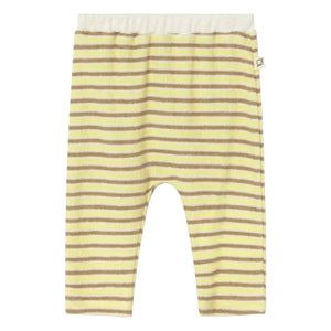 Cozmo - Jasper Striped Terry Leggings | Yellow